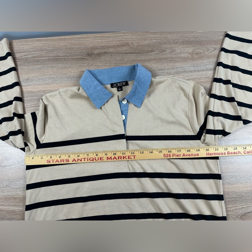 J. Crew rugby polo striped shirt - Picture 6 of 8